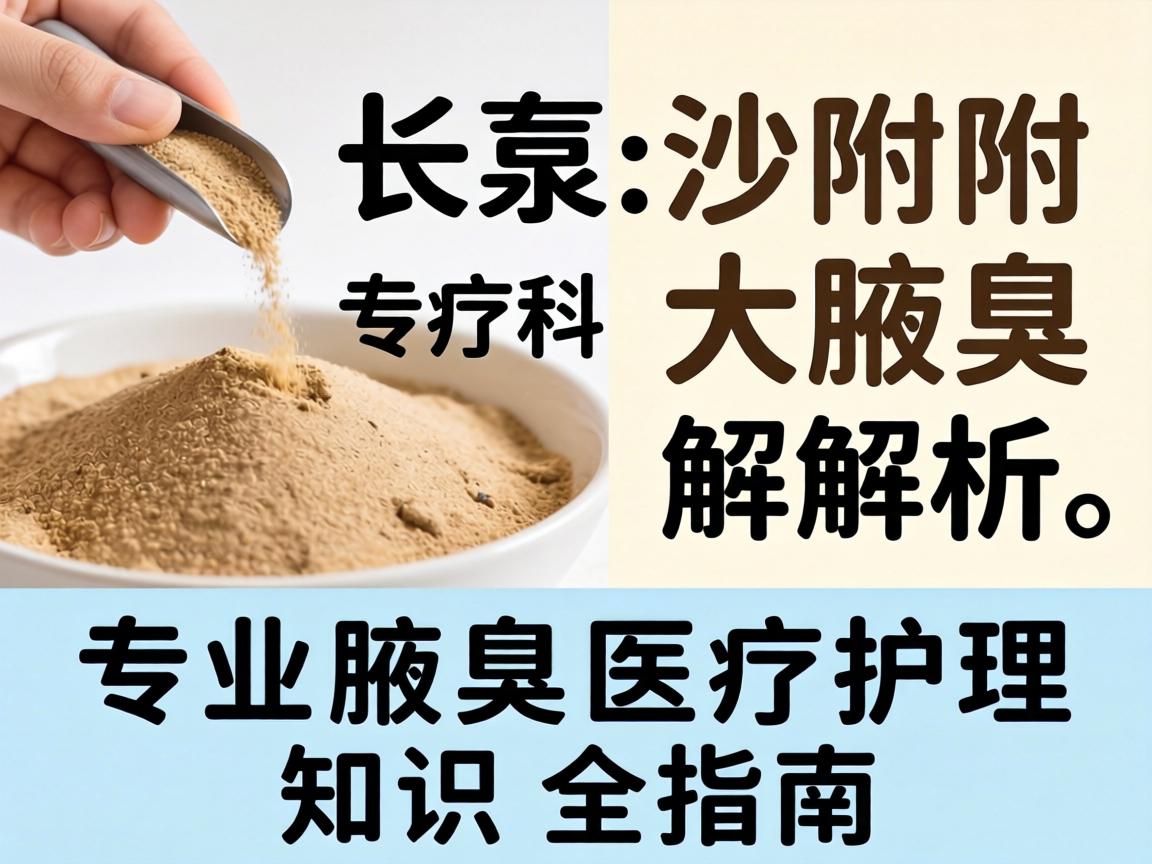 长沙附大腋臭专科解析，专业腋臭医疗护理知识全指南