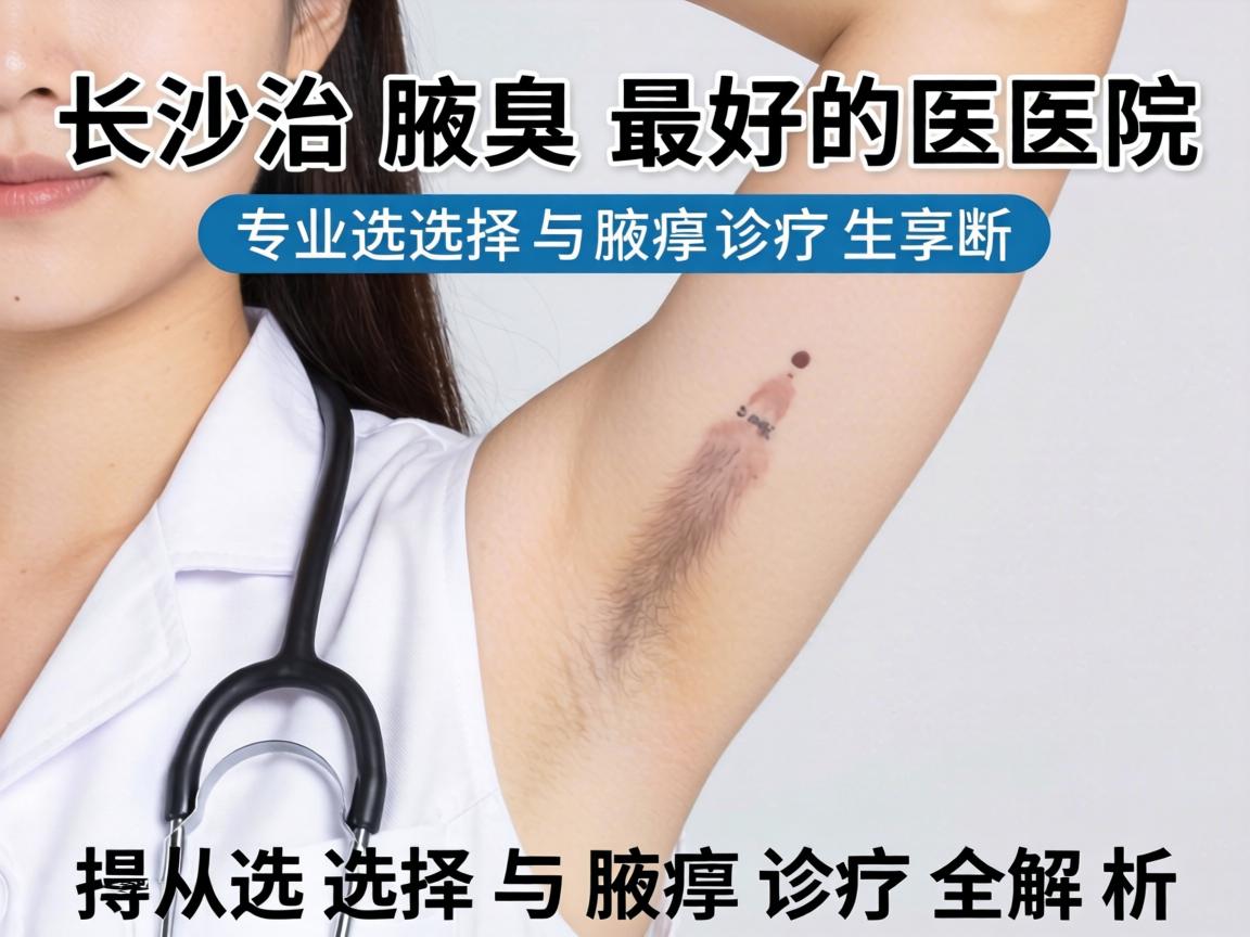 长沙治腋臭最好的医院，专业选择与腋臭诊疗全解析