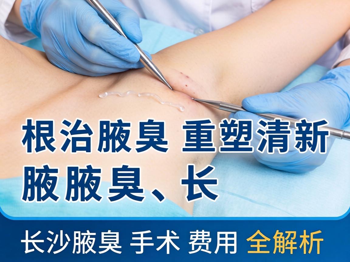 根治腋臭，重塑清新，长沙腋臭手术费用全解析