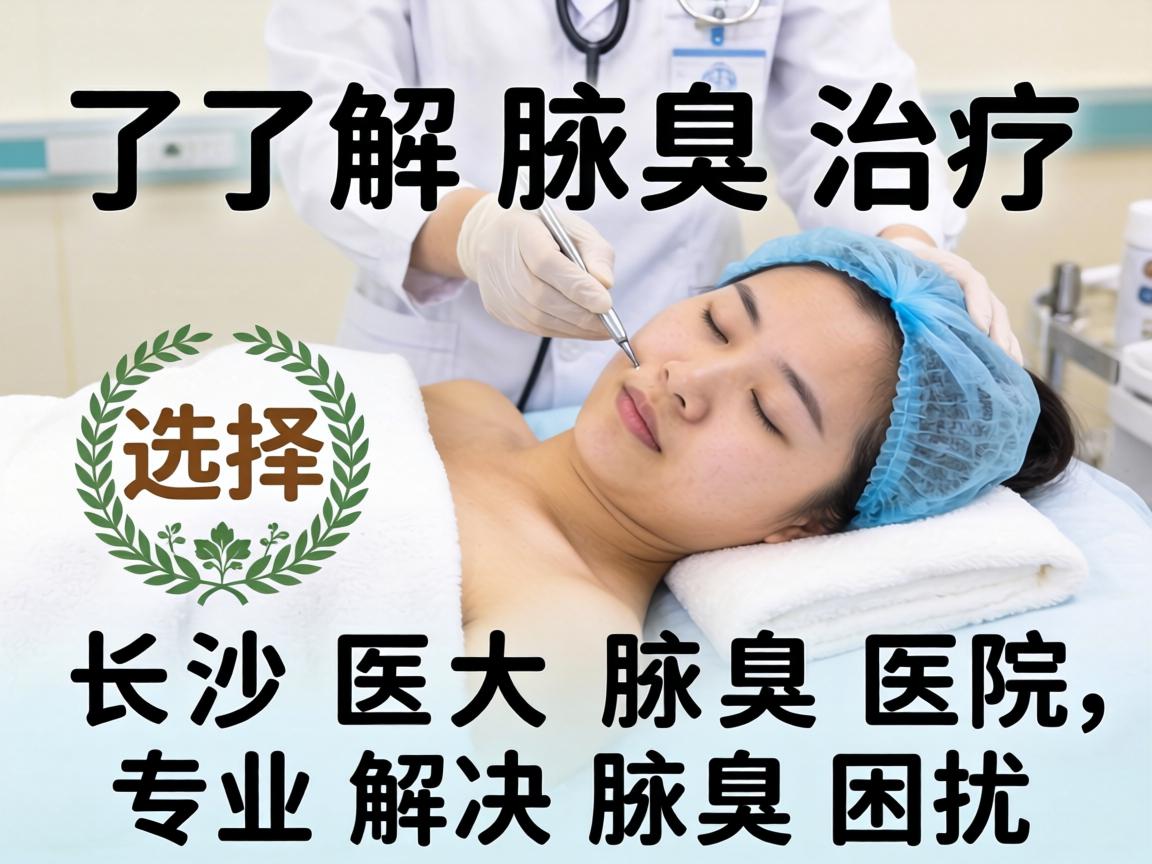 了解腋臭治疗，选择长沙医大腋臭医院，专业解决腋臭困扰