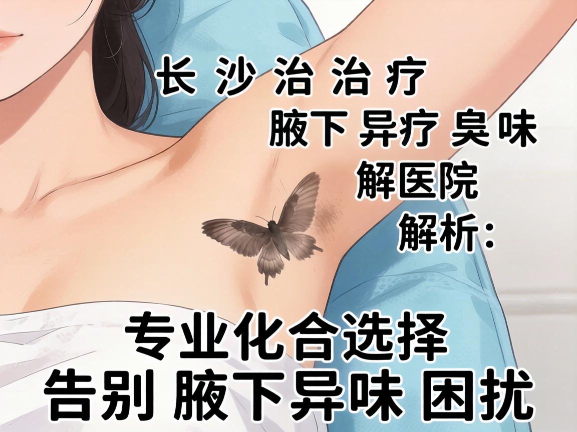 长沙治疗腋下异味医院解析，专业选择告别腋下异味困扰