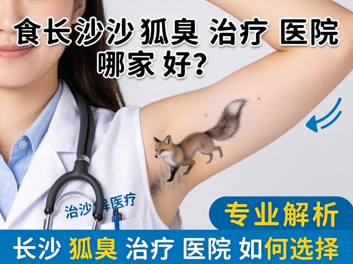 长沙狐臭治疗医院哪家好？专业解析长沙狐臭治疗医院如何选择