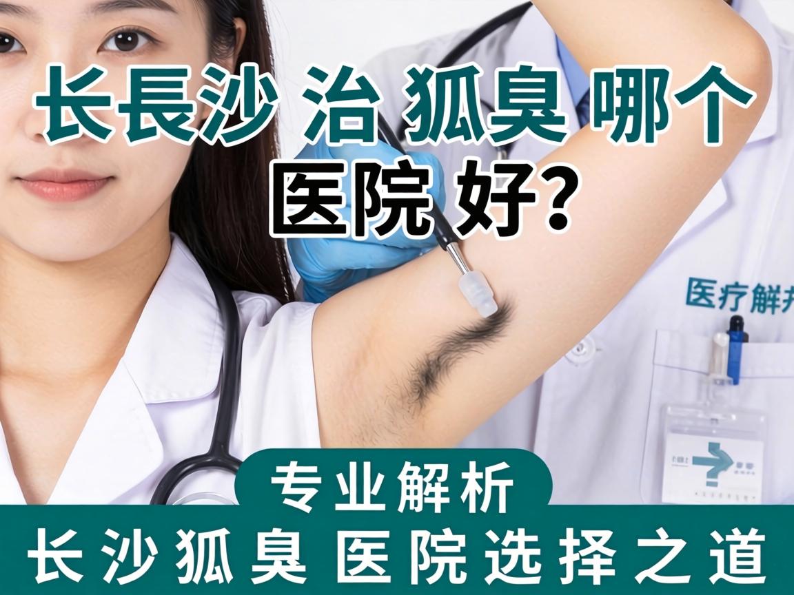 长沙治狐臭哪个医院好？专业解析长沙狐臭医院选择之道