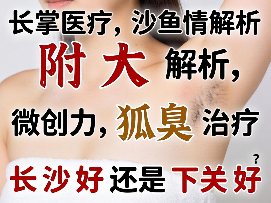 长沙附大解析，微创狐臭治疗，长沙好还是下关好？