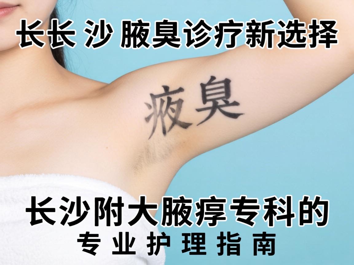 长沙腋臭诊疗新选择，长沙附大腋臭专科的专业护理指南