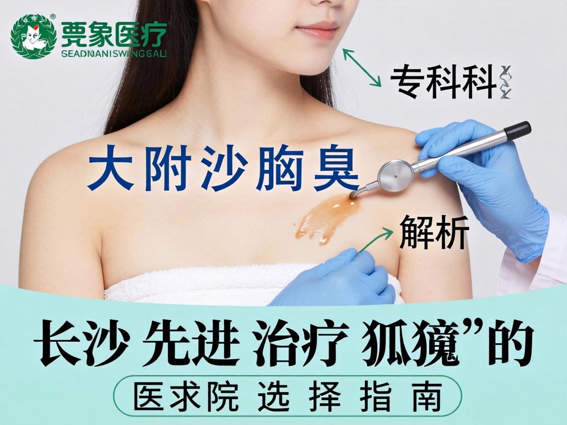长沙附大腋臭专科解析，长沙先进治疗狐臭的医院选择指南
