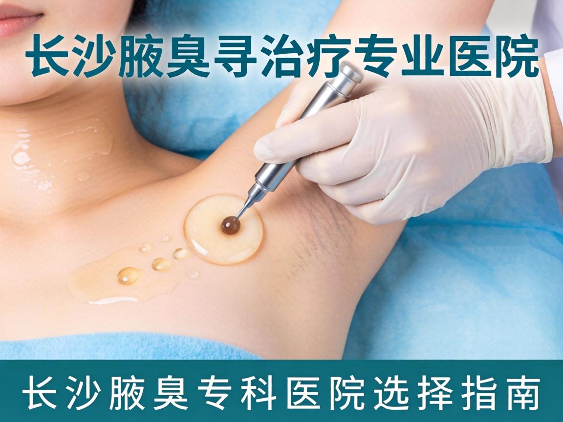 探寻长沙腋臭治疗专业医院，长沙腋臭专科医院选择指南