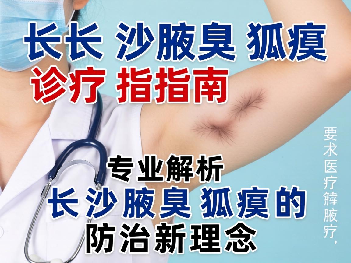 长沙腋臭狐臭诊疗指南，专业解析长沙腋臭狐臭的防治新理念