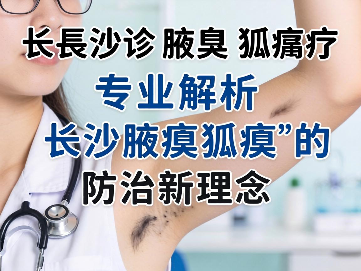 长沙腋臭狐臭诊疗指南，专业解析长沙腋臭狐臭的防治新理念