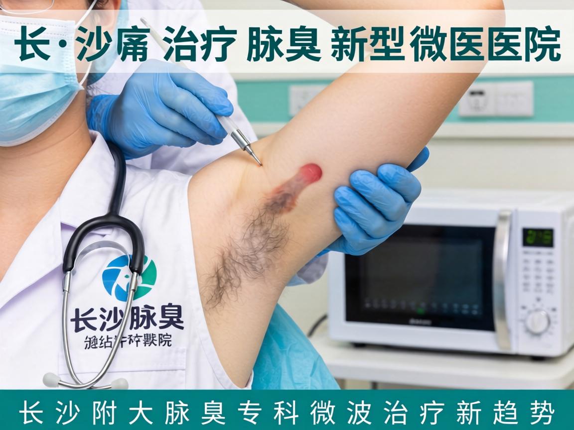长沙治疗腋臭新型微波医院，解析长沙附大腋臭专科微波治疗新趋势
