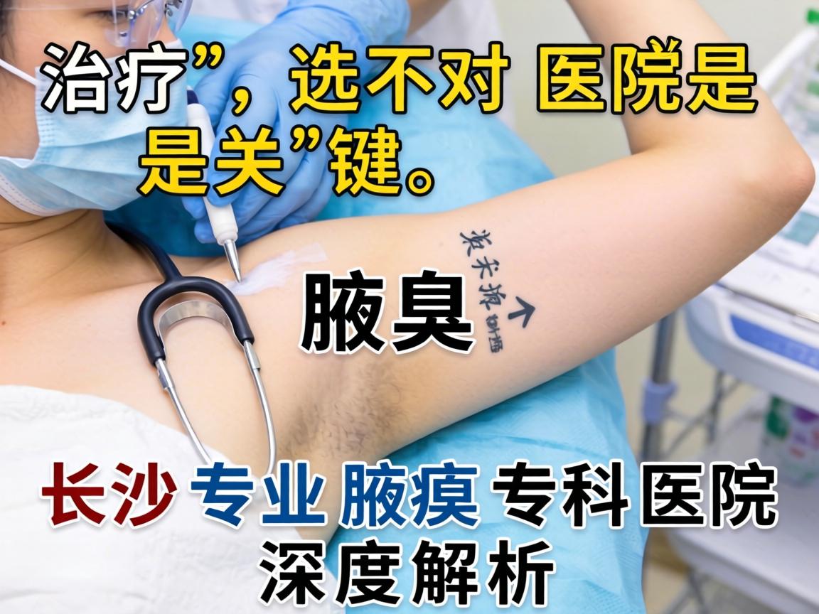 腋臭治疗选对医院是关键，长沙专业腋臭专科医院深度解析