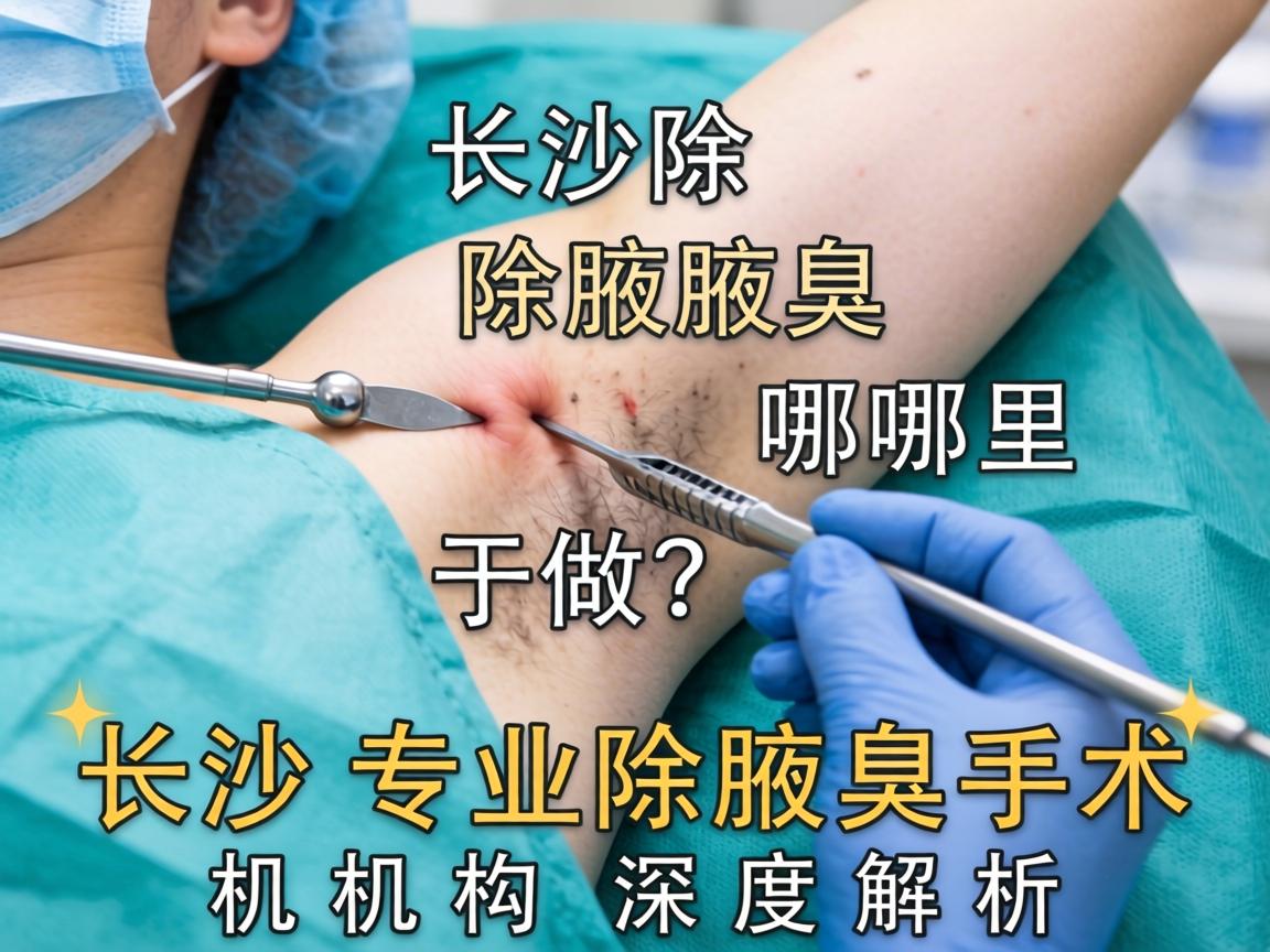 长沙除腋臭手术哪里做？长沙专业除腋臭手术机构深度解析