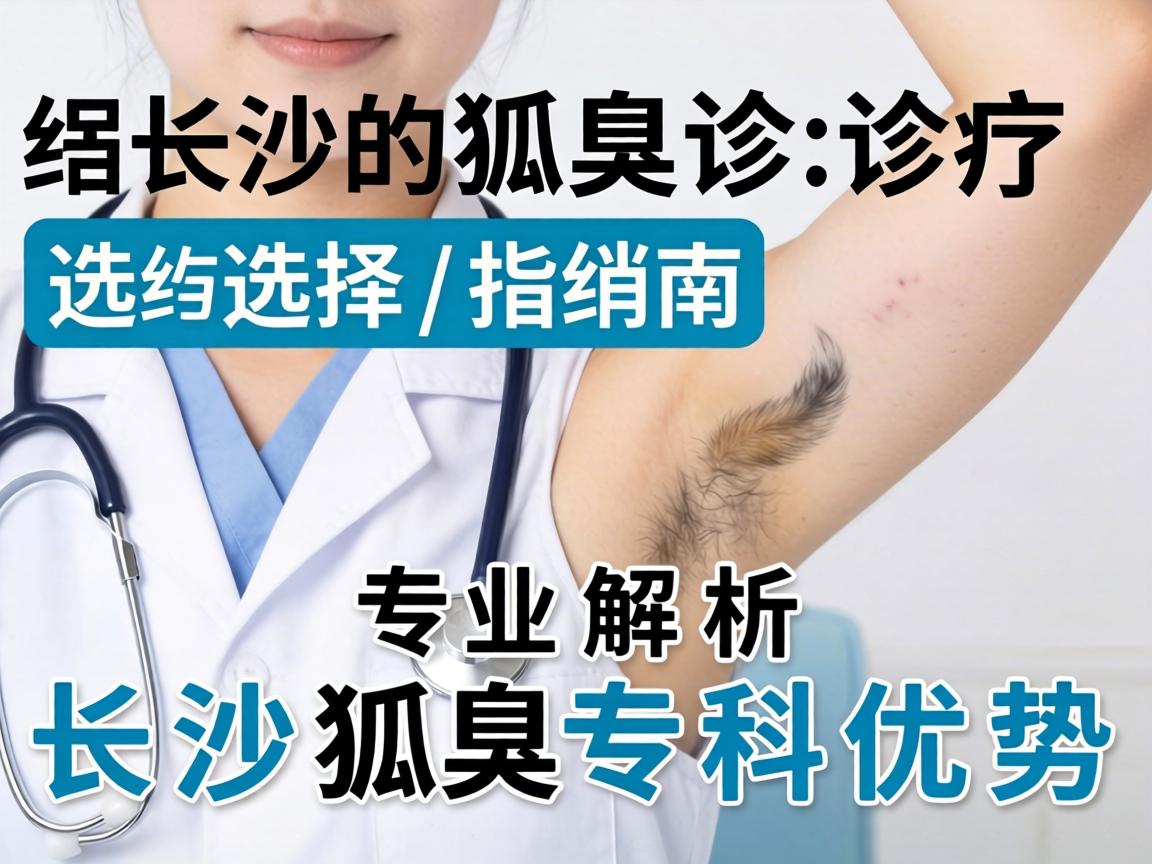 长沙狐臭诊疗选择指南，专业解析长沙狐臭专科优势