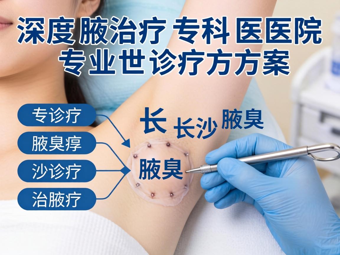 深度解析腋臭治疗，长沙腋臭专科医院的专业诊疗方案