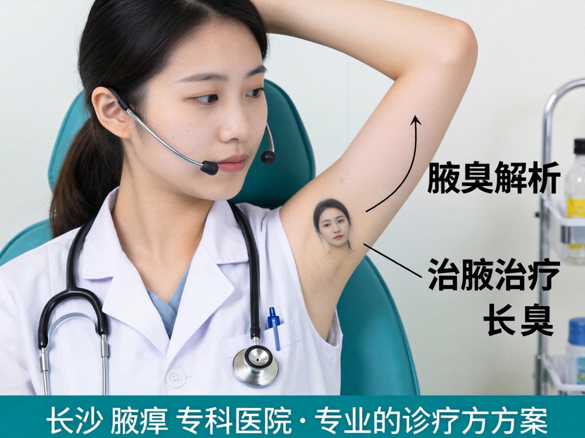 深度解析腋臭治疗，长沙腋臭专科医院的专业诊疗方案