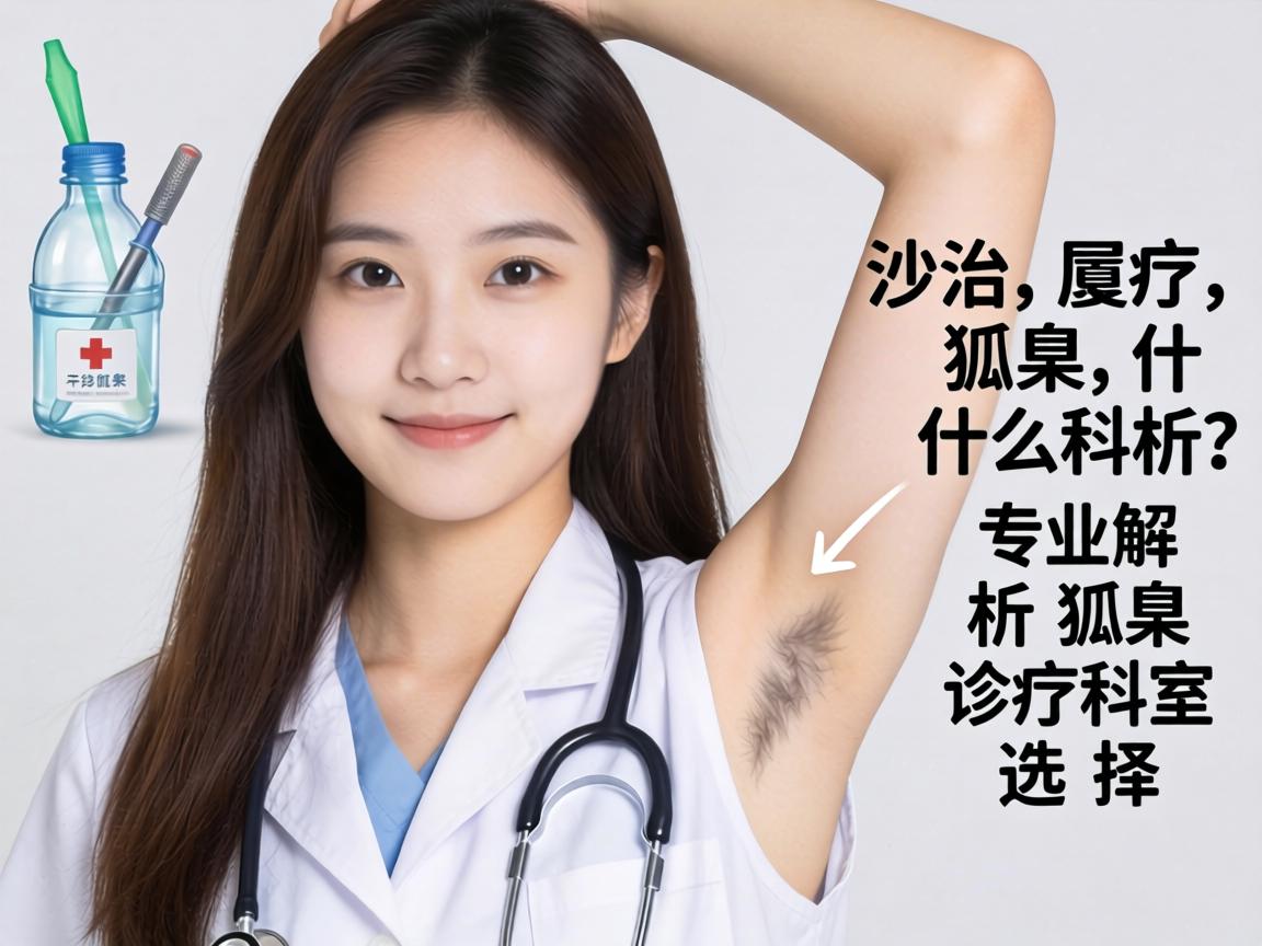 长沙治疗狐臭什么科？专业解析狐臭诊疗科室选择
