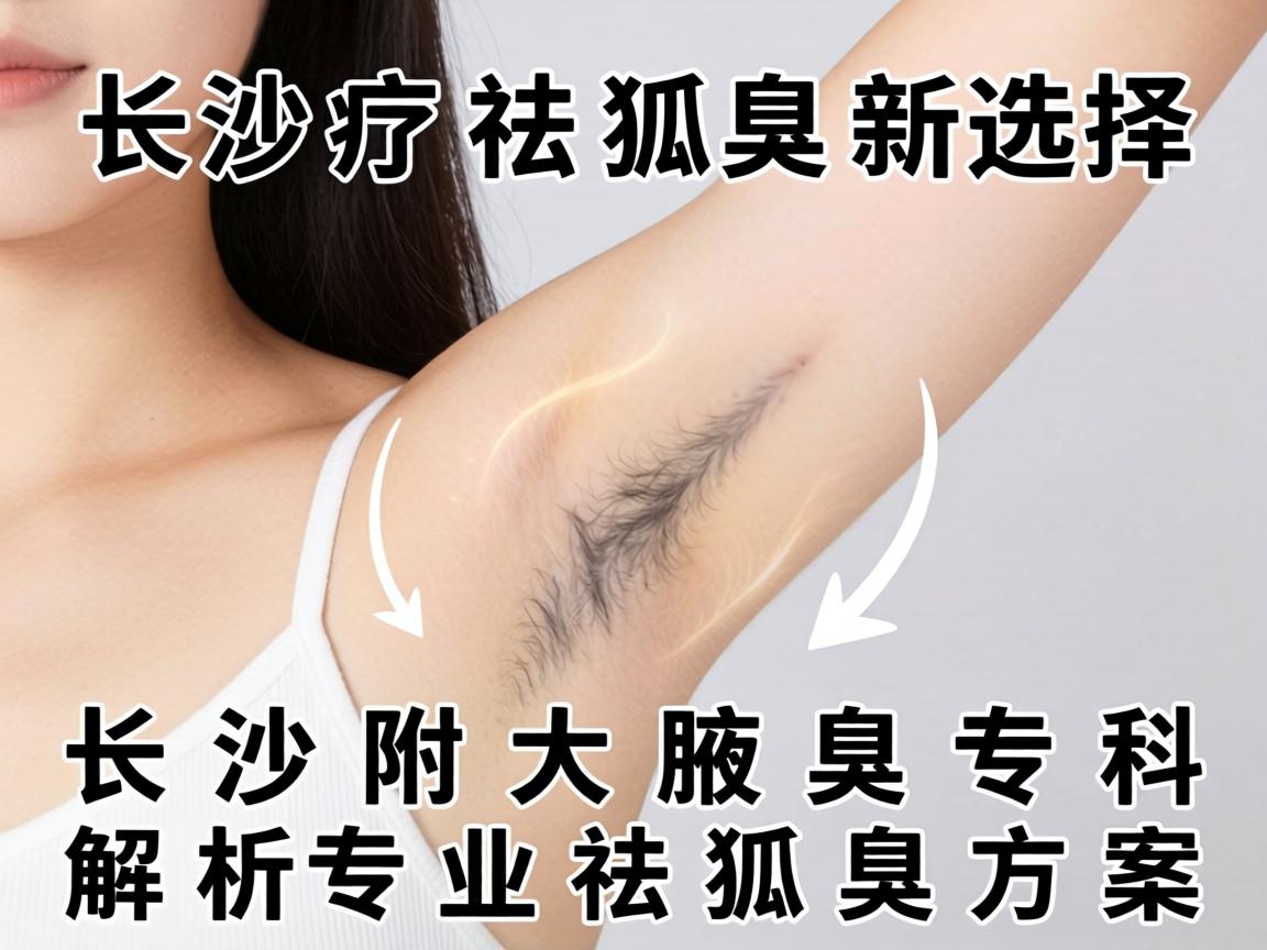 长沙祛狐臭新选择，长沙附大腋臭专科解析专业祛狐臭方案