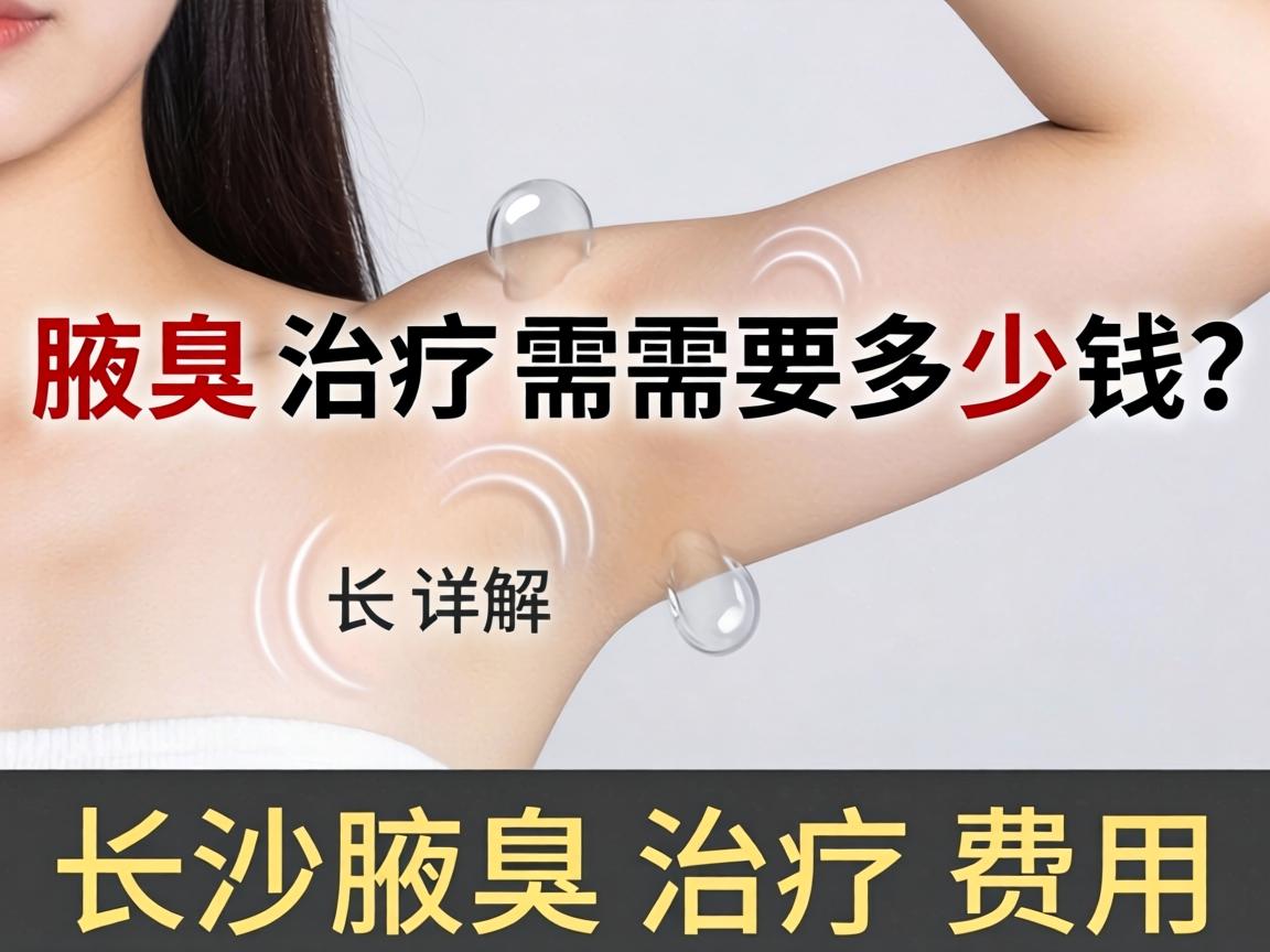 长沙腋臭治疗需要多少钱？详解长沙腋臭治疗费用
