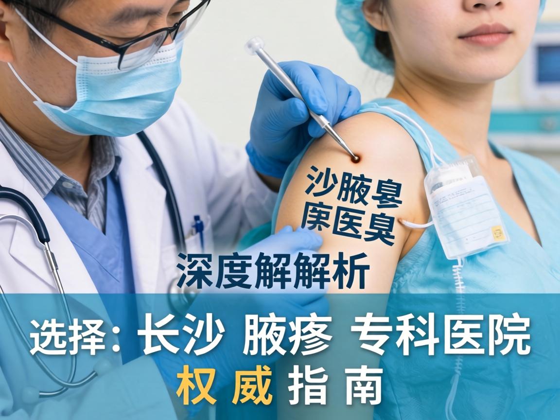 长沙腋臭医院深度解析，选择长沙腋臭专科医院的权威指南