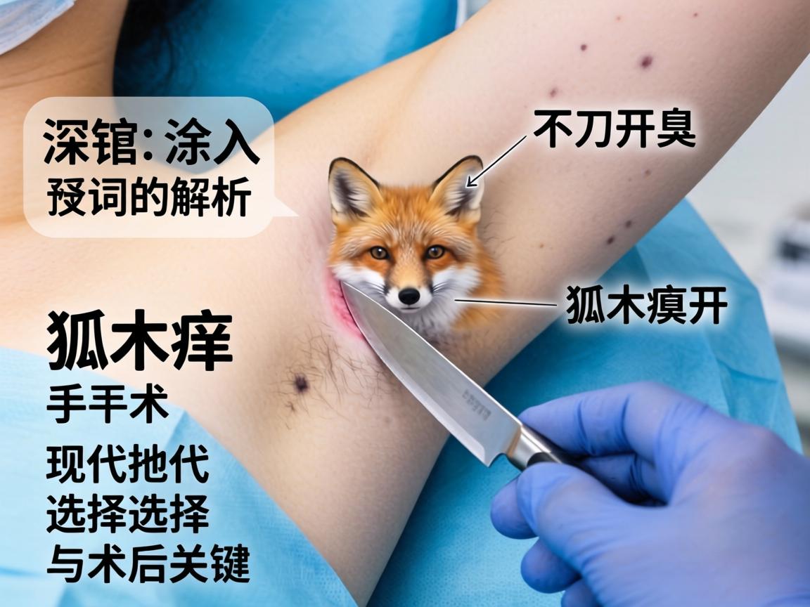深入解析狐臭开刀手术，狐臭手术的现代选择与术后关键
