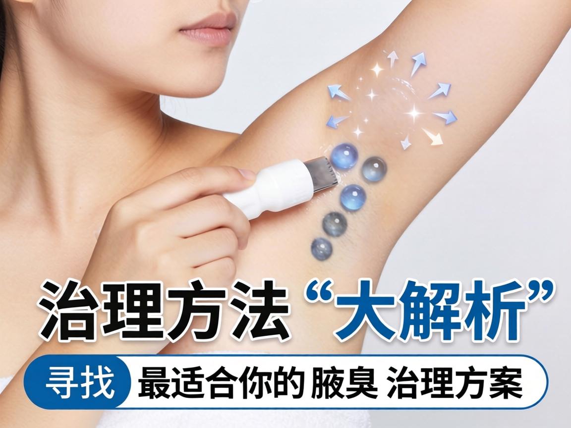 腋臭治理方法大解析，寻找最适合你的腋臭治理方案