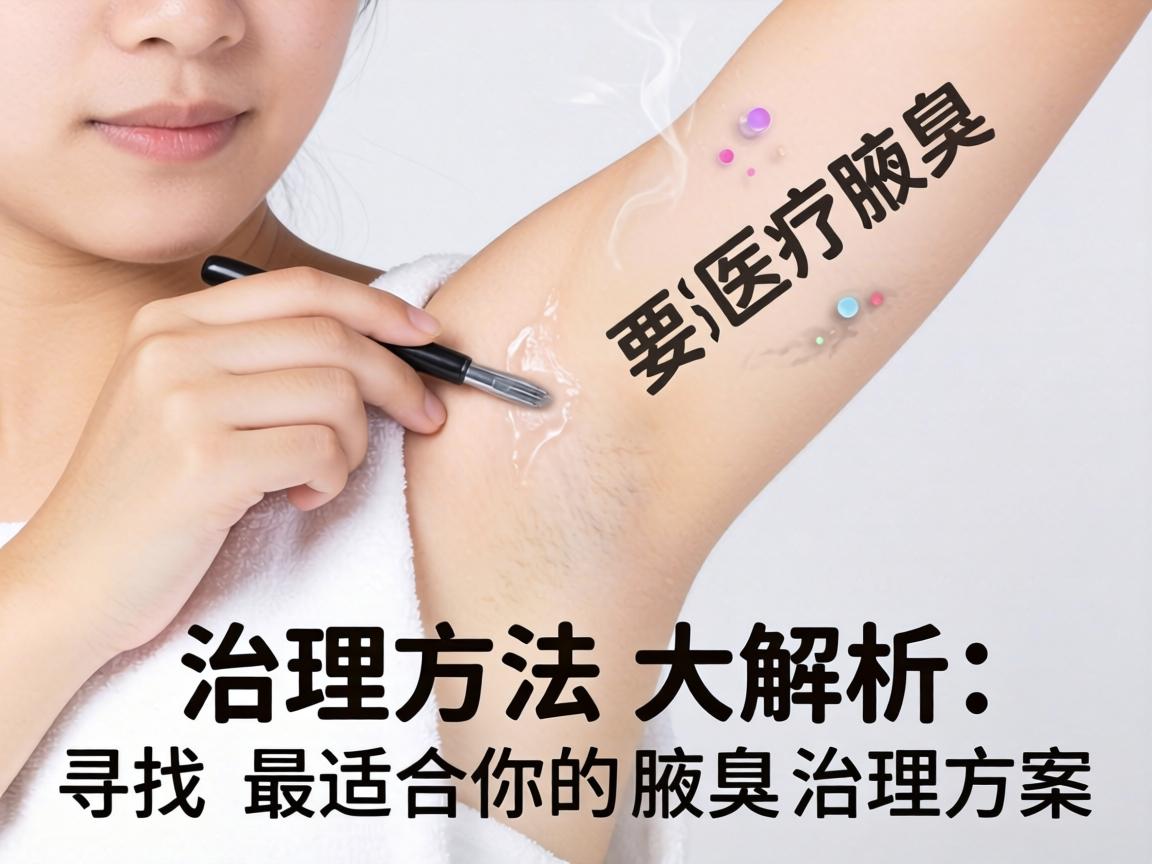 腋臭治理方法大解析，寻找最适合你的腋臭治理方案