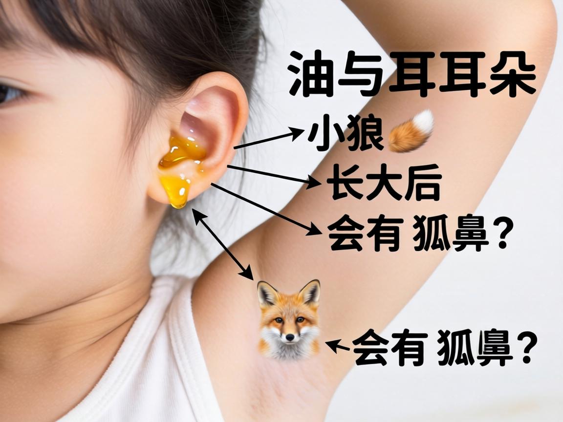 油耳朵与狐臭关联解析，油耳朵小孩长大后会有狐臭吗？