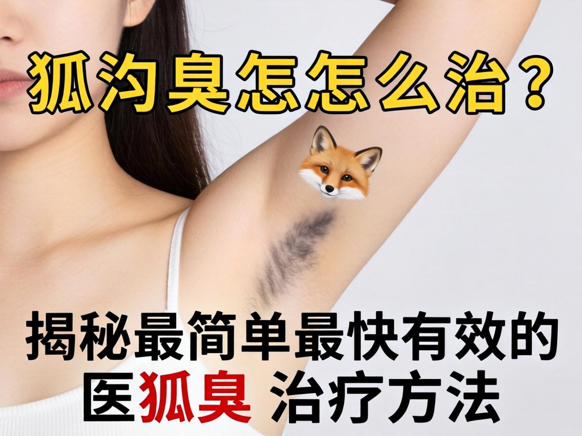狐臭怎么治？揭秘最简单最快有效的狐臭治疗方法
