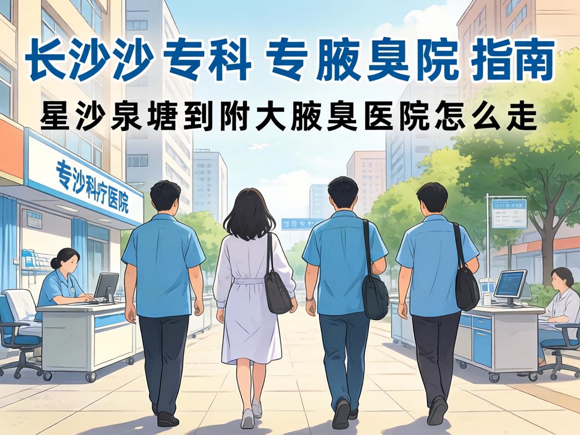 长沙腋臭专科医院指南，从星沙泉塘到附大腋臭医院怎么走