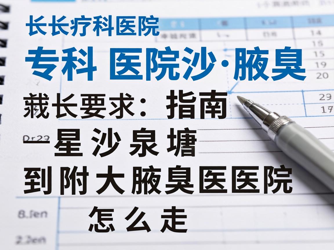 长沙腋臭专科医院指南，从星沙泉塘到附大腋臭医院怎么走
