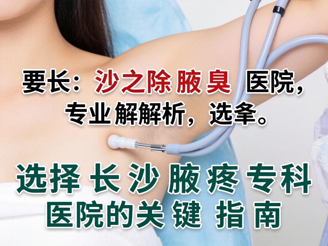长沙除腋臭医院专业解析,选择长沙腋臭专科医院的关键指南 长沙除腋臭医院专业解析,选择长沙腋臭专科医院的关键指南