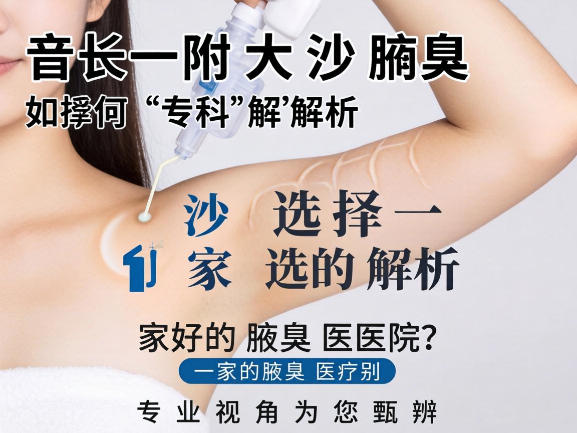 长沙附大腋臭专科解析,如何选择一家好的腋臭医院?专业视角为您甄别 长沙附大腋臭专科解析,如何选择一家好的腋臭医院?专业视角为您甄别
