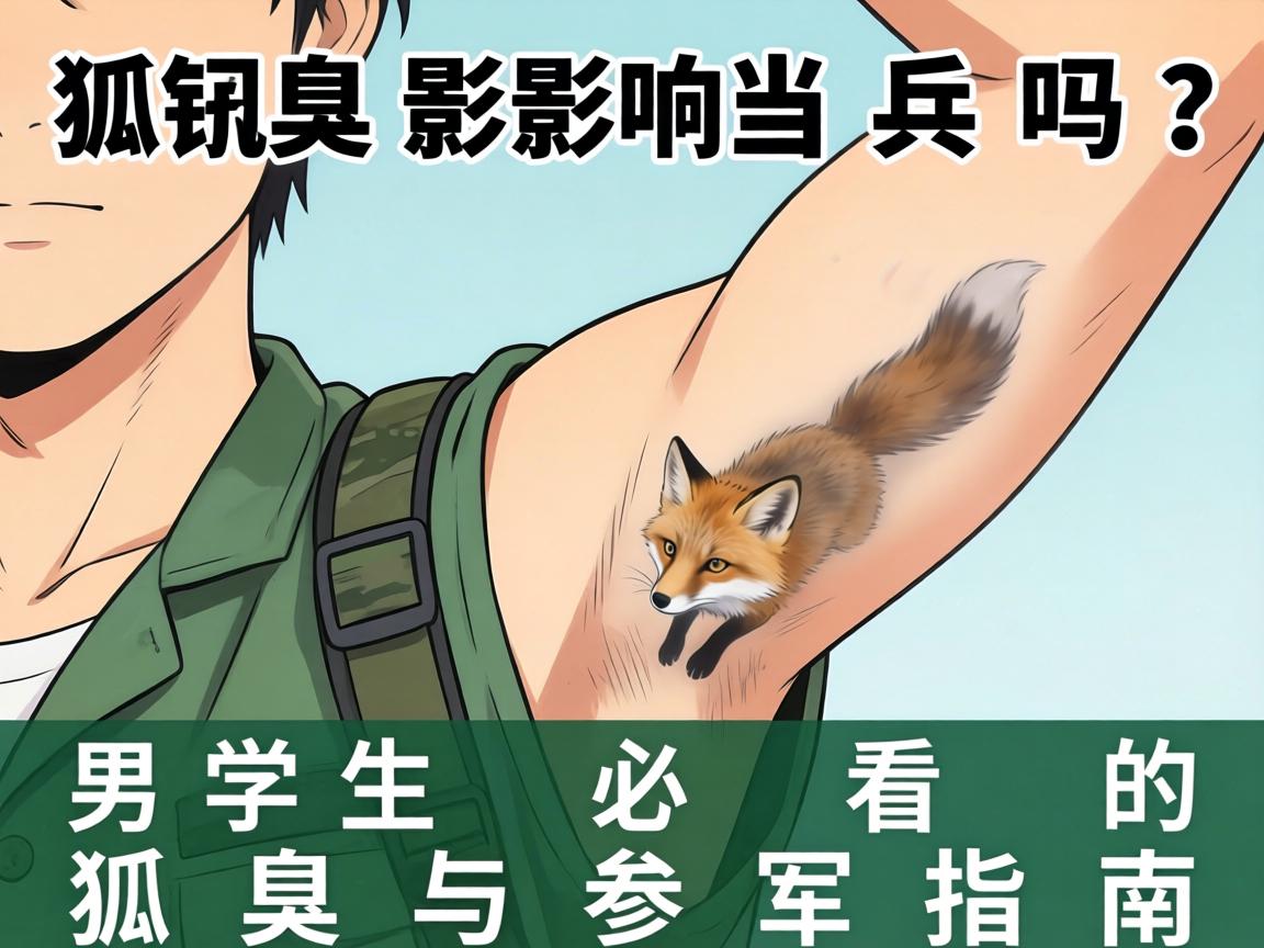 狐臭影响当兵吗？男生必看的狐臭与参军指南