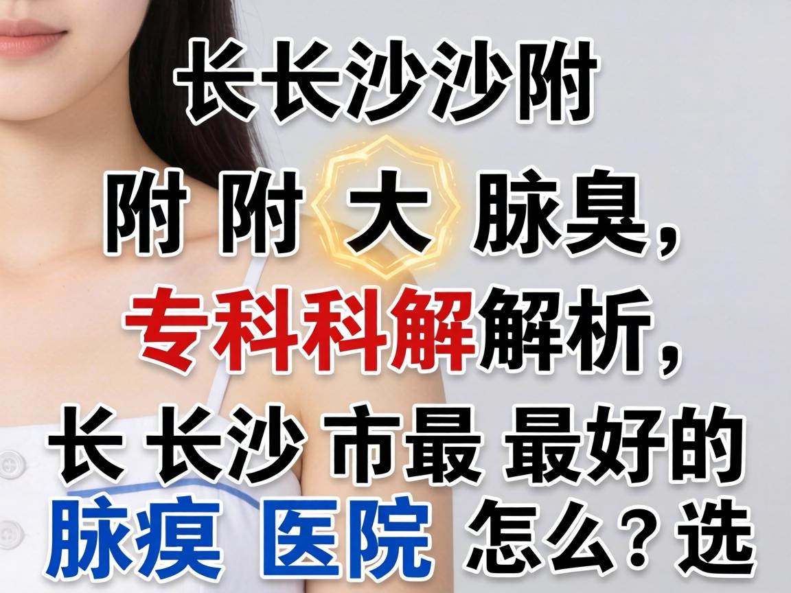 长沙附大腋臭专科解析，长沙市最好的腋臭医院怎么选？