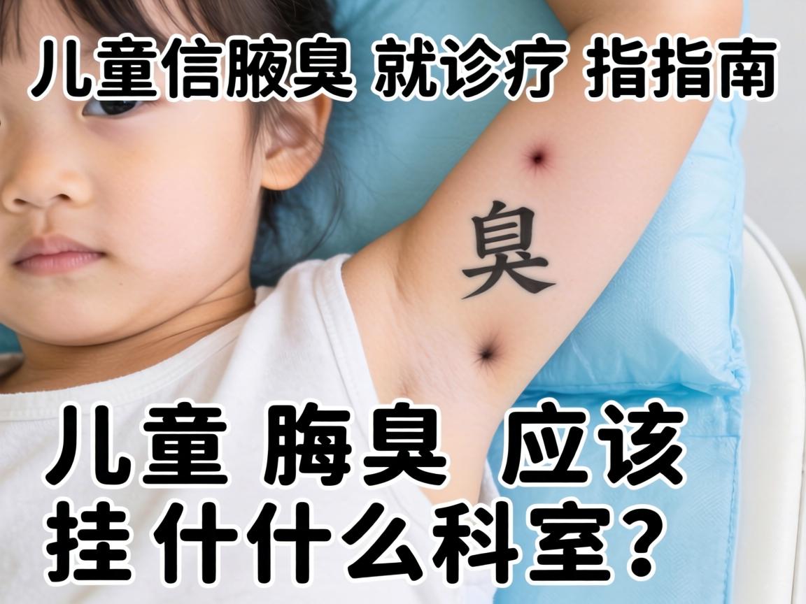 儿童腋臭就诊指南,儿童腋臭应该挂什么科室? 儿童腋臭就诊指南,儿童腋臭应该挂什么科室?