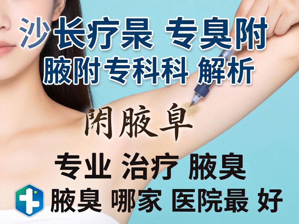 长沙附大腋臭专科解析，专业治疗腋臭哪家医院最好