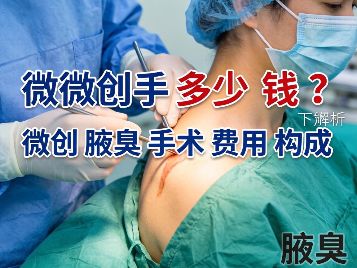微创腋臭手术多少钱?解析微创腋臭手术费用构成 微创腋臭手术多少钱?解析微创腋臭手术费用构成