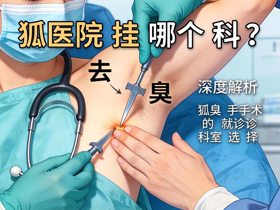 狐臭手术去医院挂哪个科？深度解析狐臭手术的就诊科室选择
