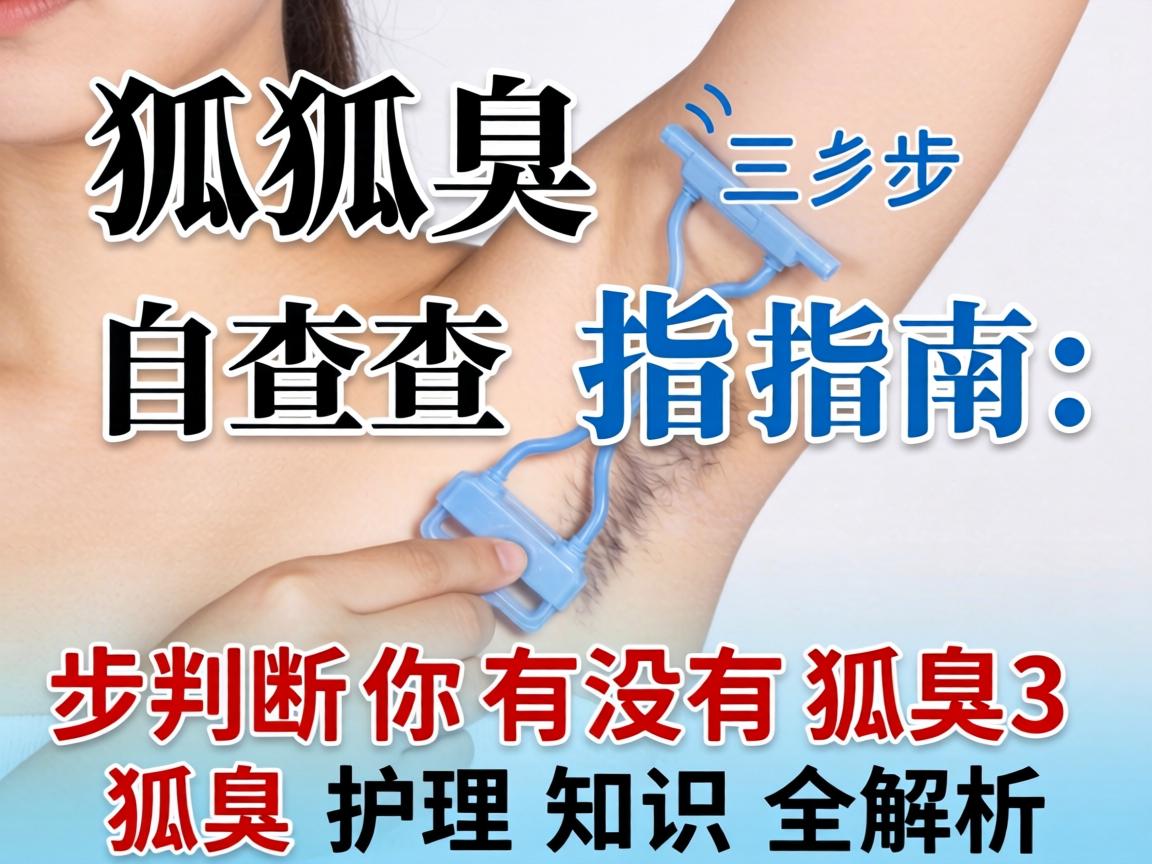狐臭自查指南,三步判断你有没有狐臭,狐臭护理知识全解析 狐臭自查指南,三步判断你有没有狐臭,狐臭护理知识全解析