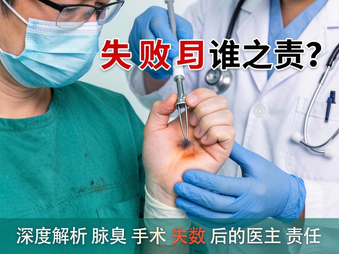 腋臭手术失败谁之责？深度解析腋臭手术失败后的医生责任