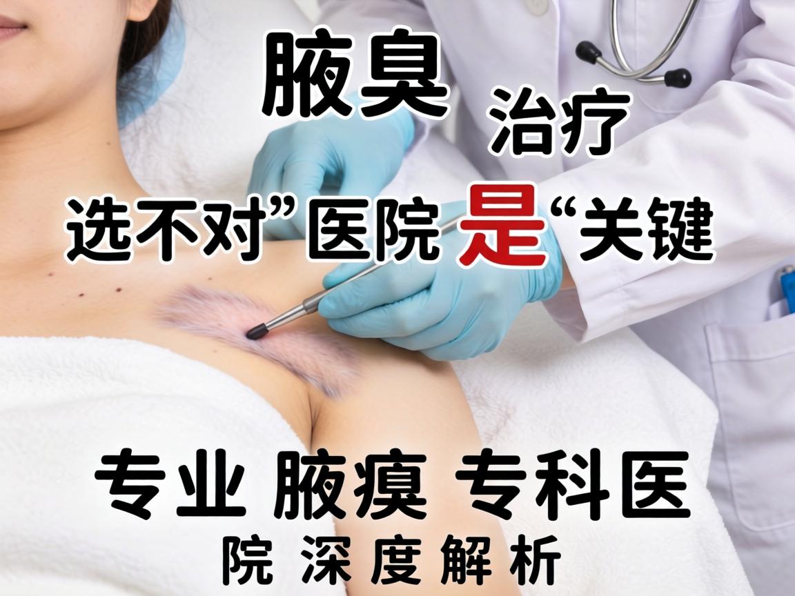 腋臭治疗选对医院是关键,专业腋臭专科医院深度解析 腋臭治疗选对医院是关键,专业腋臭专科医院深度解析