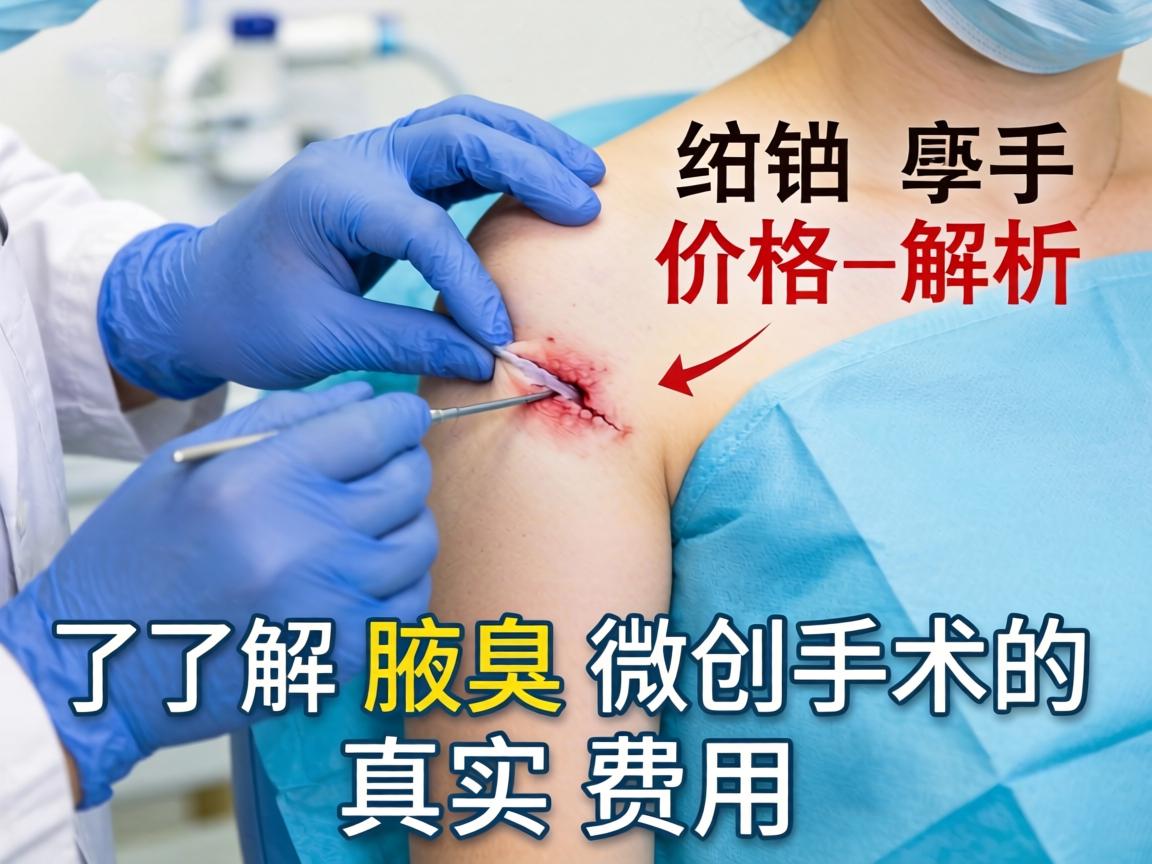 腋臭微创手术价格解析,了解腋臭微创手术的真实费用 腋臭微创手术价格解析,了解腋臭微创手术的真实费用