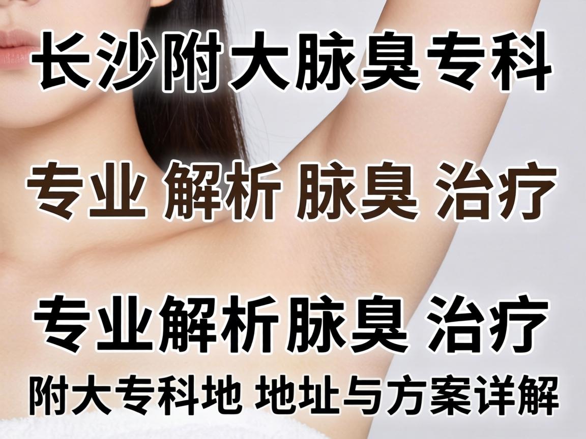 长沙附大腋臭专科,专业解析腋臭治疗,附大专科地址与方案详解 长沙附大腋臭专科,专业解析腋臭治疗,附大专科地址与方案详解