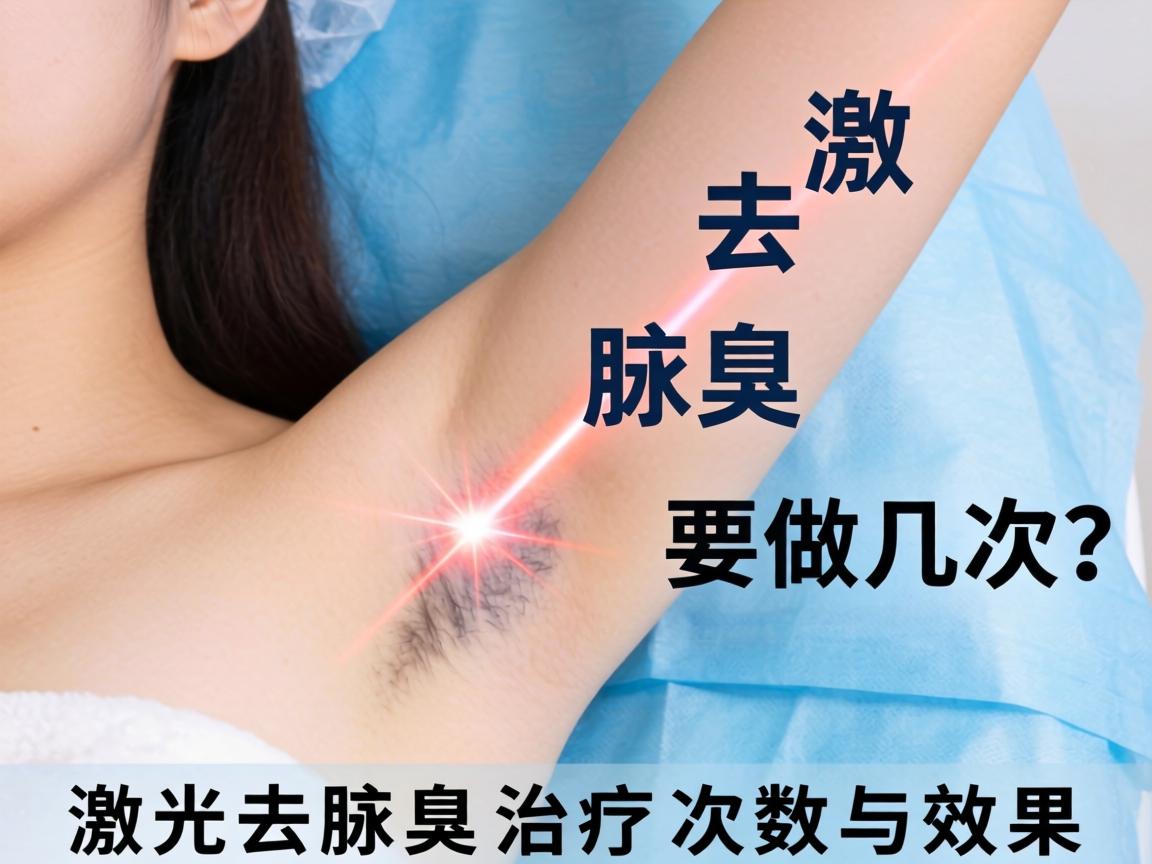 激光去腋臭要做几次？详解激光去腋臭治疗次数与效果