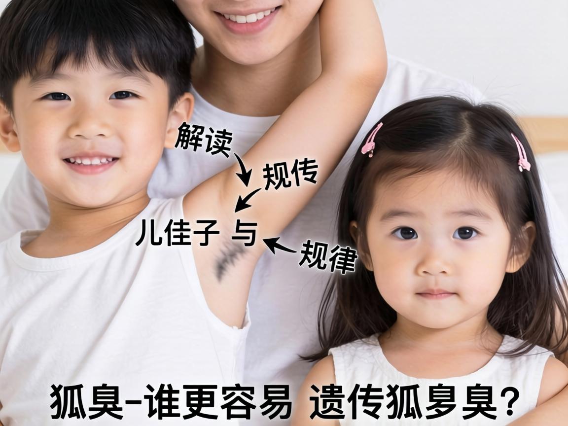 狐臭遗传规律解读，儿子与女儿谁更容易遗传狐臭？