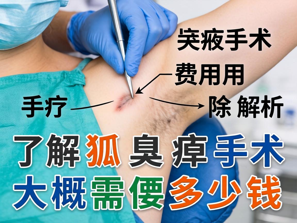 狐臭手术费用解析，了解狐臭手术大概需要多少钱