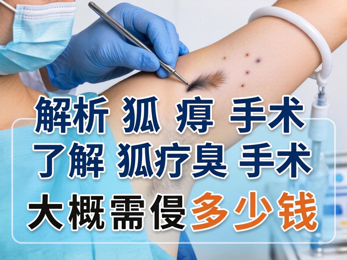 狐臭手术费用解析，了解狐臭手术大概需要多少钱