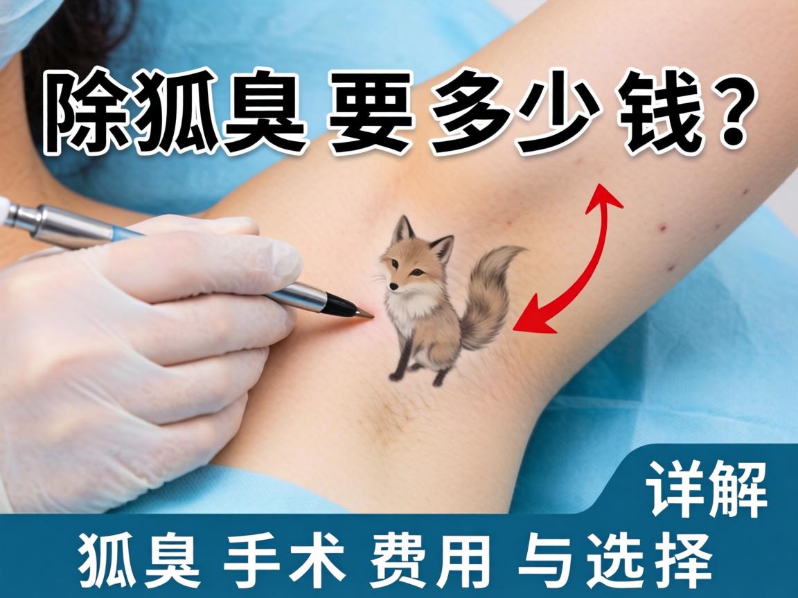 手术除狐臭要多少钱？详解狐臭手术费用与选择