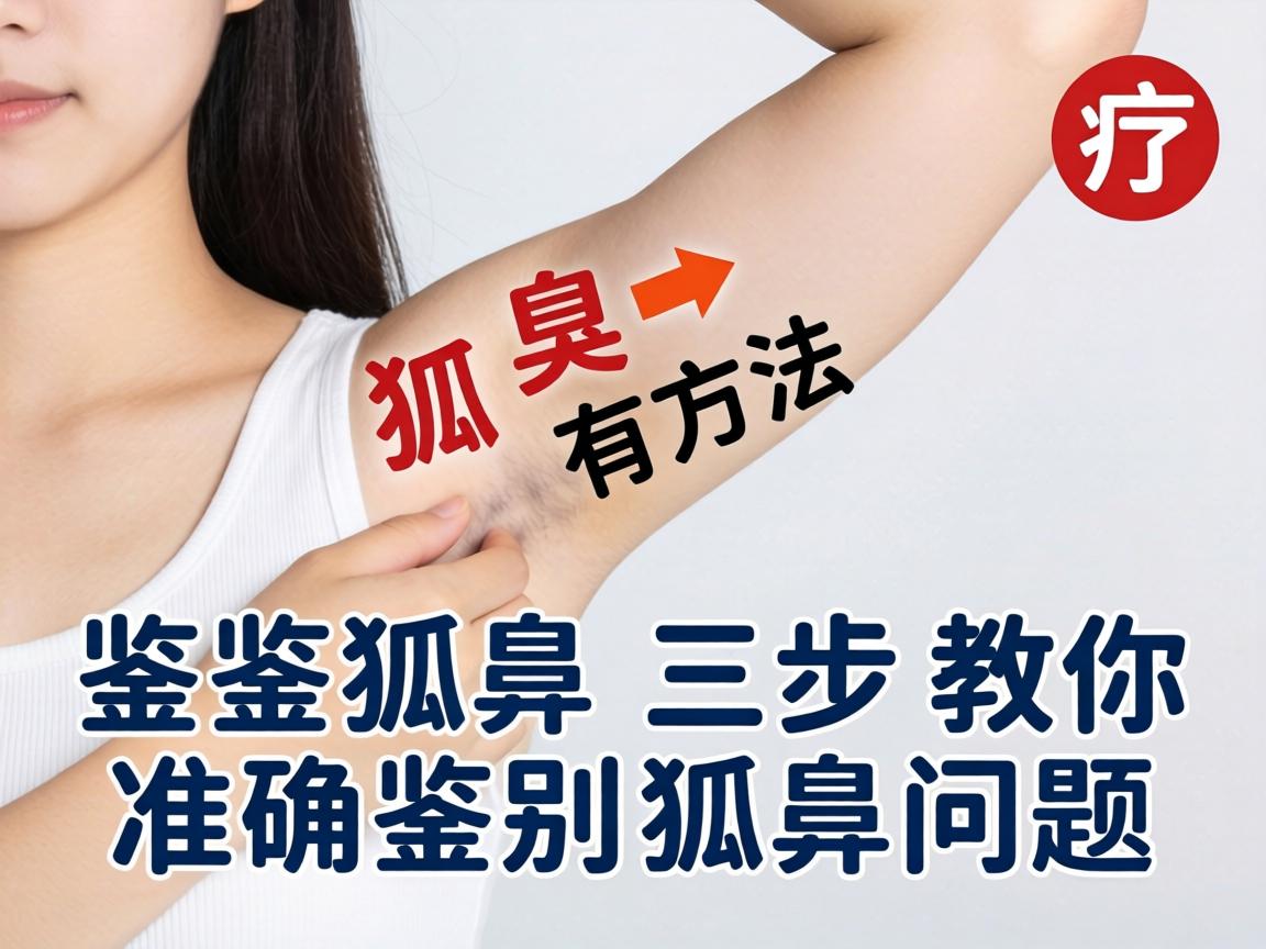 鉴别狐臭有方法，三步教你准确鉴别狐臭问题