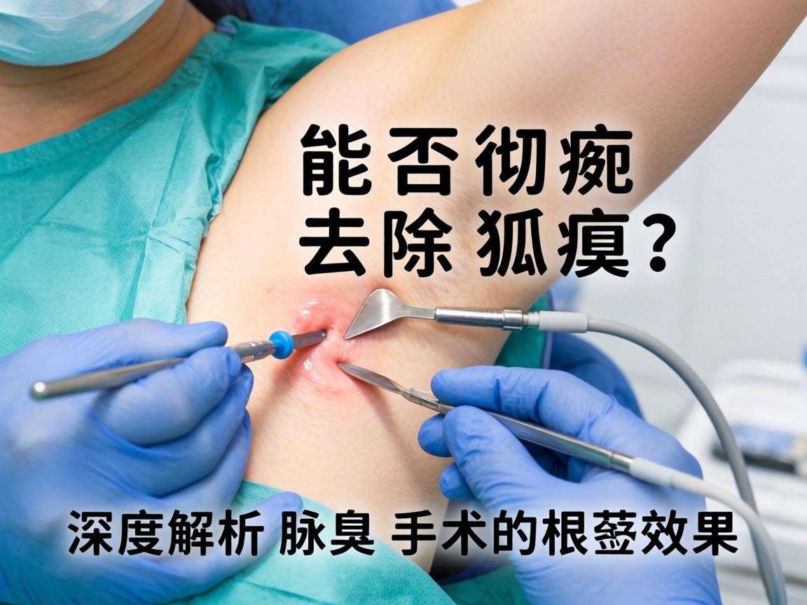 腋臭手术能否彻底去除狐臭？深度解析腋臭手术的根治效果